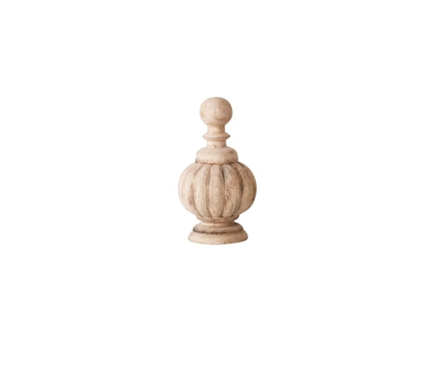 Hand-Carved Finials-Size Small: Available at City Home PDX