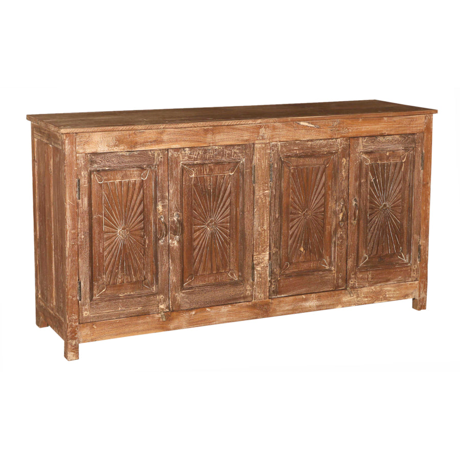 Handcrafted Wooden Sideboard: Available at City Home PDX