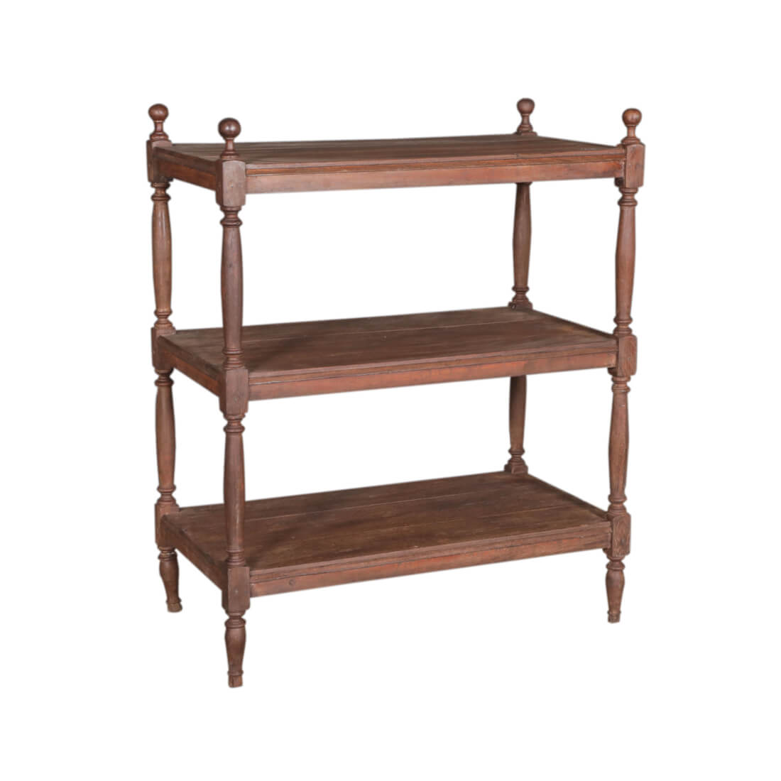 Handcrafted Teak Rack: Available at City Home PDX