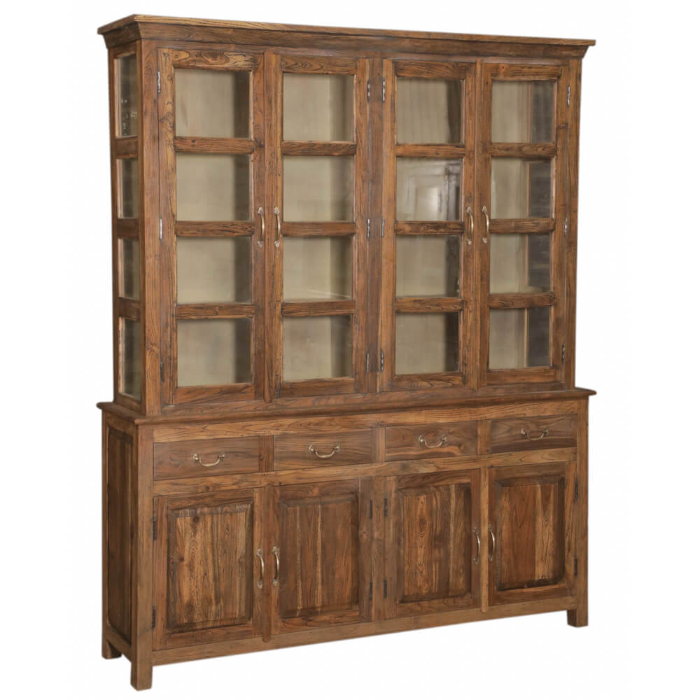 Handmade 4 Drawer with Glass: Available at City Home PDX