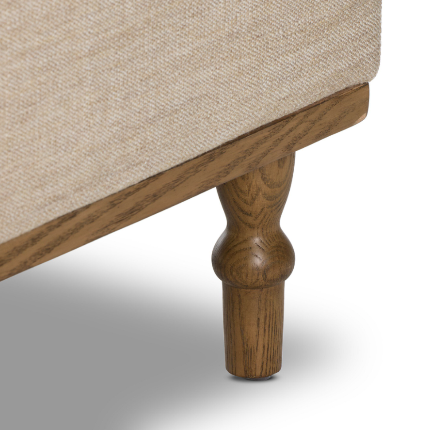 Harlin Chair: Product Turned Leg View
