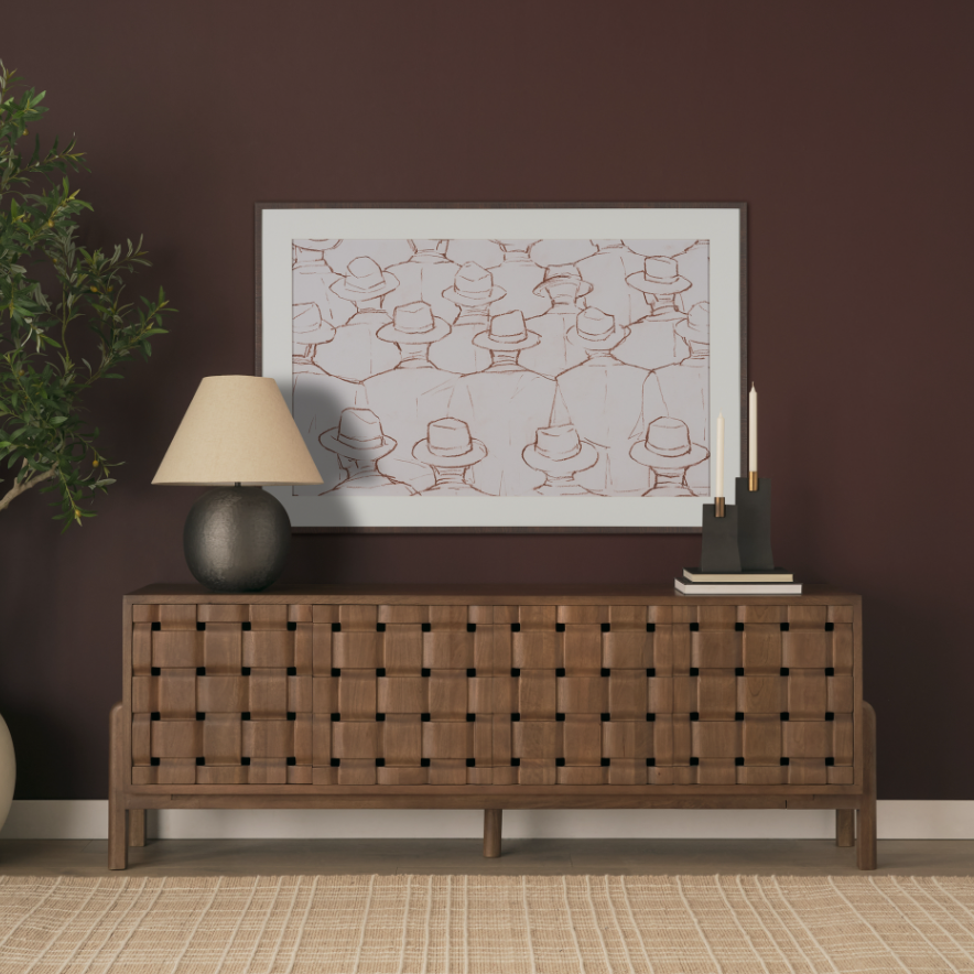 Hats Wall Art: Product Style View