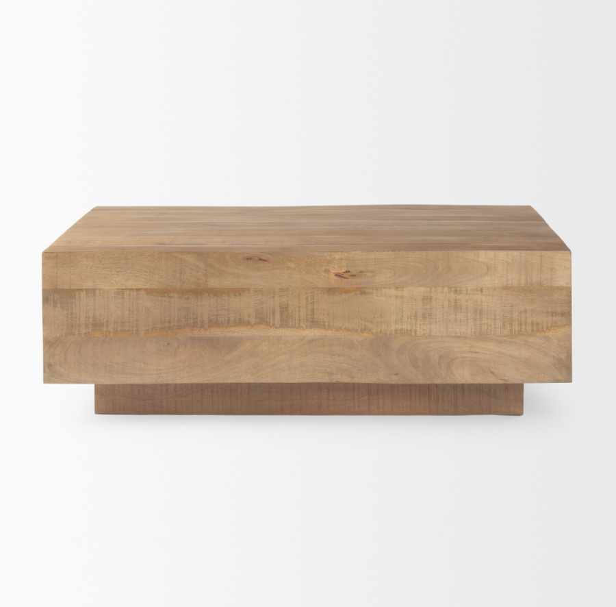 Hayden Rectangular Coffee Table: Available at City Home PDX