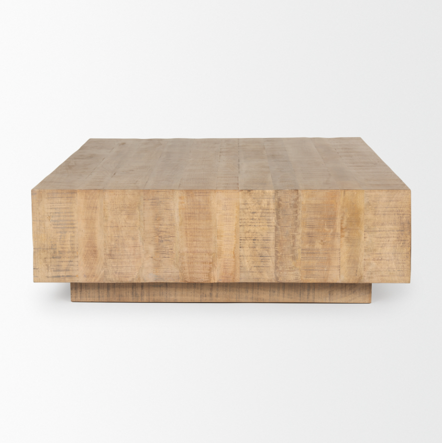 Hayden Coffee Table-48" Square: Available at City Home PDX