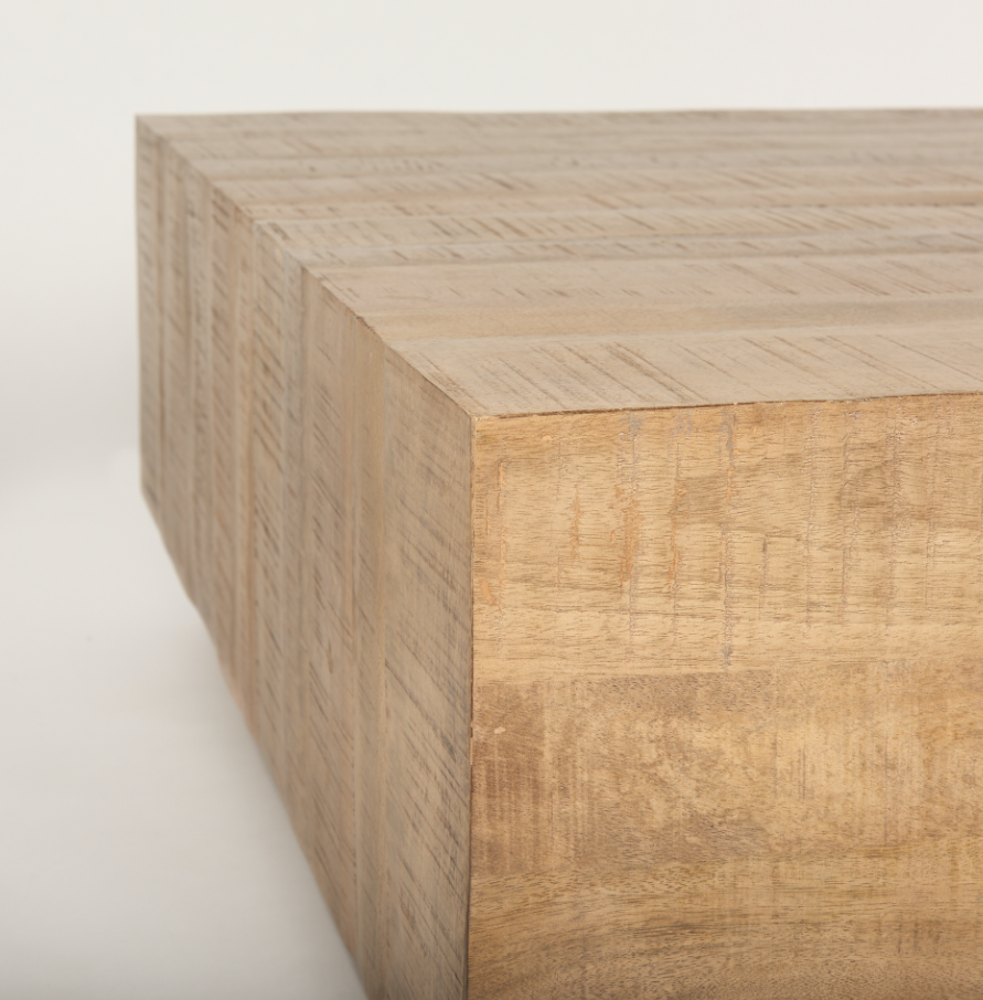 Hayden Coffee Table-48" Square: Product Corner View