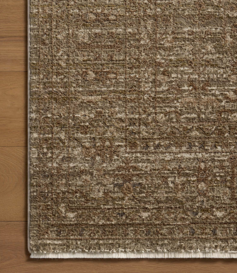 Haywood Rug in Sage/Brown: Up-Close Product View