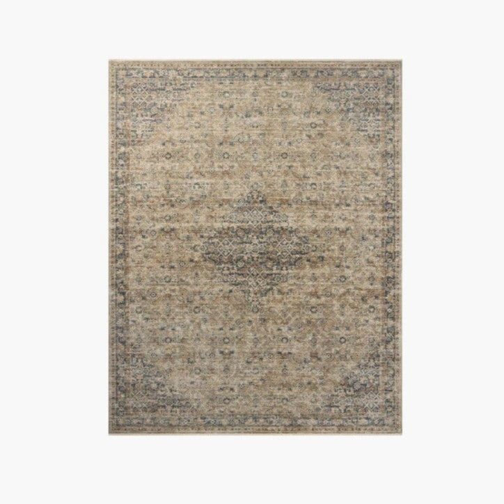 Heritage Rug in Sage/Navy: Available at City Home PDX