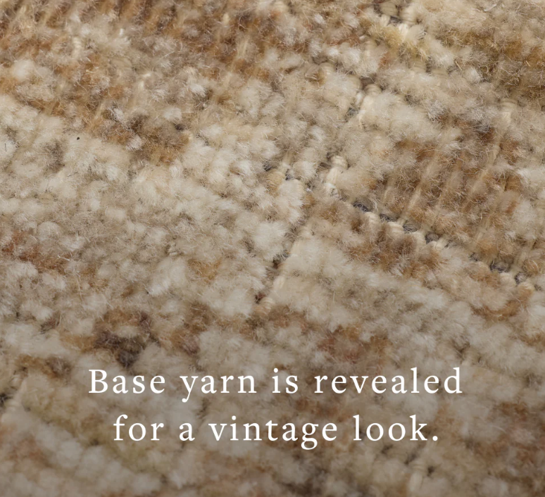 Heritage Rug in Ivory/Natural: Product Details View