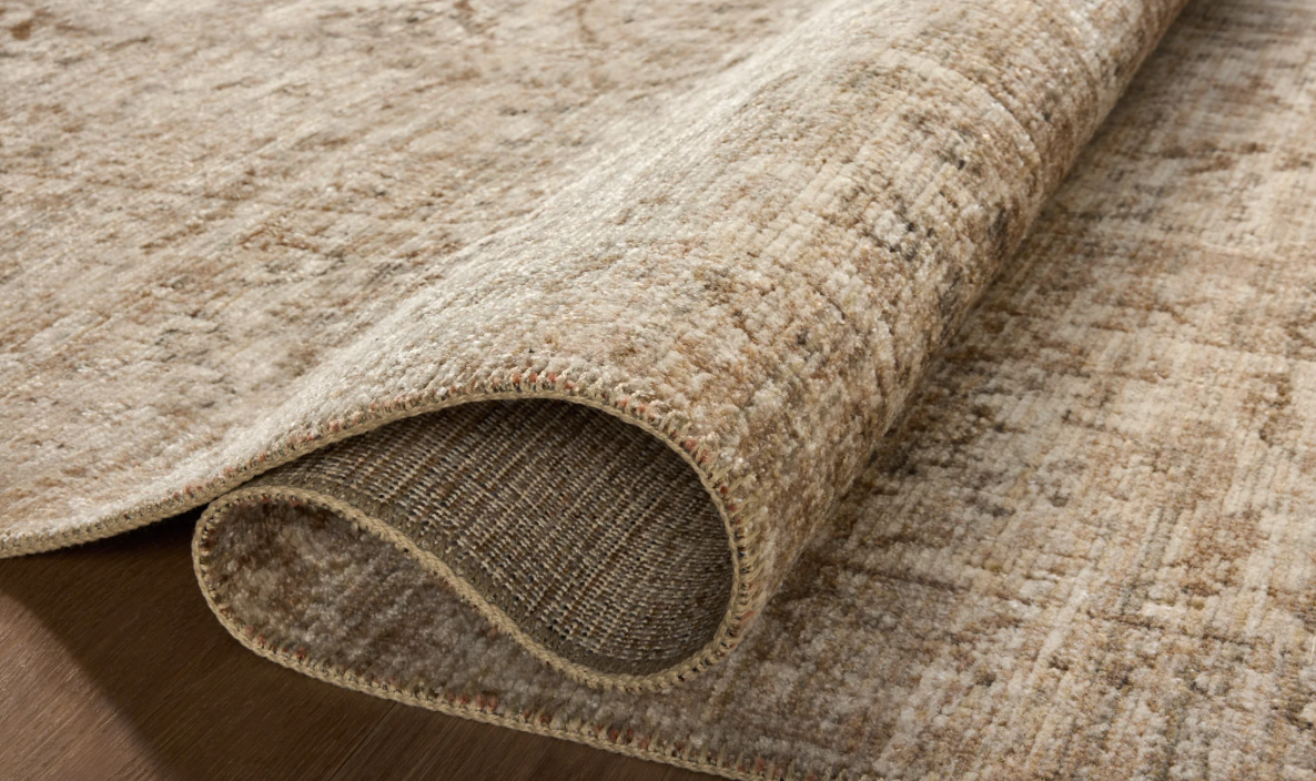 Heritage Rug in Ivory/Natural: Product Folded View