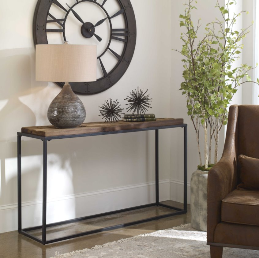 Holston Console Table: Product Side View