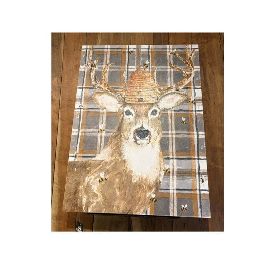Honey Animal Wall Art=Style Deer: Available at City Home PDX