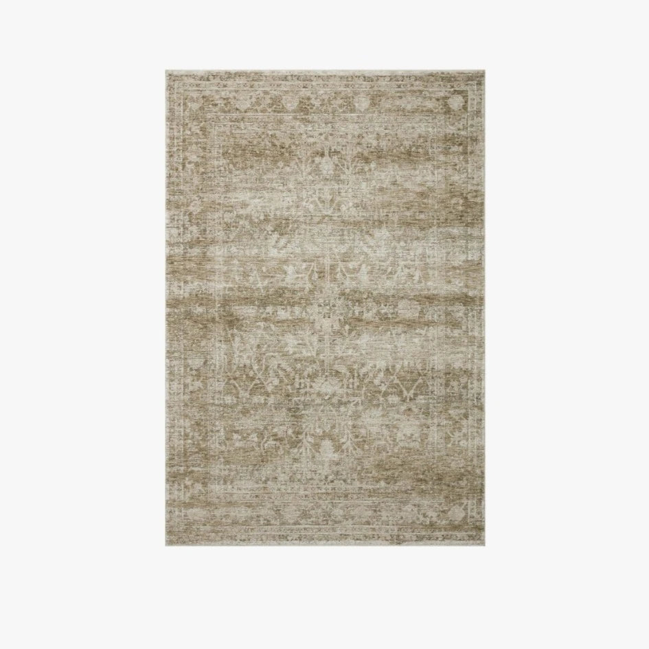 Amber Lewis X Loloi Honora Rug in Khaki/Beige: Available at City Home PDX