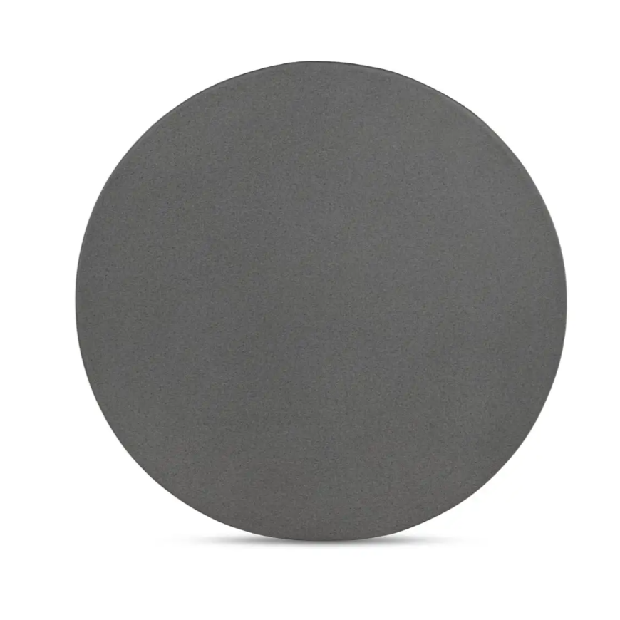 Hourglass Outdoor Stool: Front Tabletop View