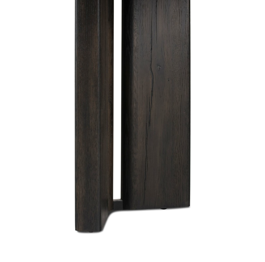 Huxley Console Table: Angled Panel Legs Product View