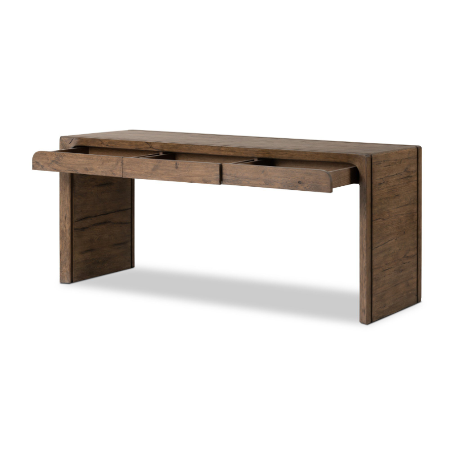 Henry Desk: Open Storage Product View