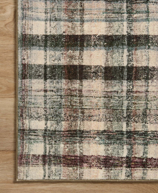 Chris Loves Julia X Loloi Humphrey Rug in Forest/Multi: Product Pattern View