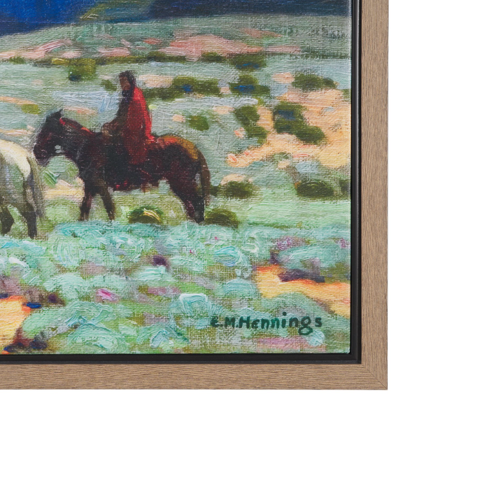 In The Foothills Wall Art: Artist Signature View
