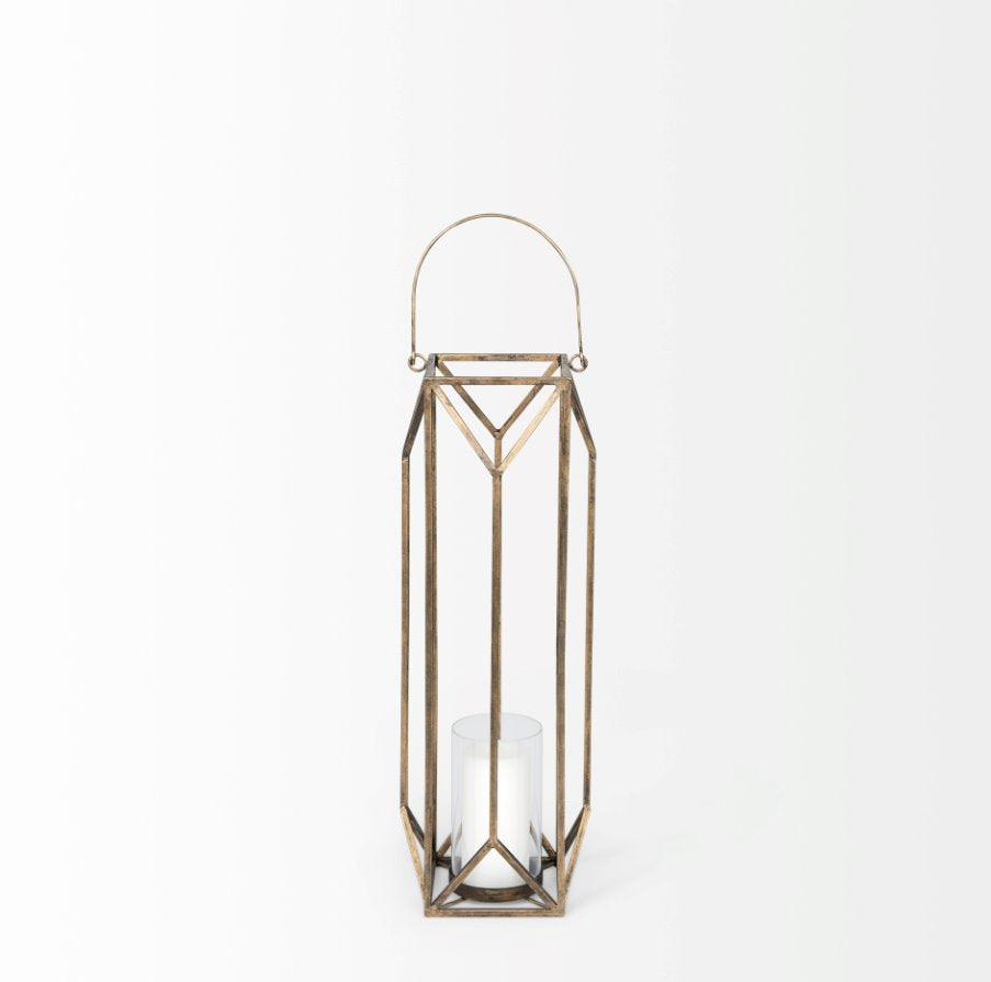 Ivy Cage Candle Lantern-Small: Available at City Home PDX