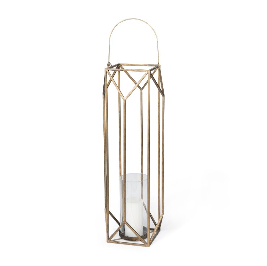 Ivy Cage Candle Lantern-Large: Product View
