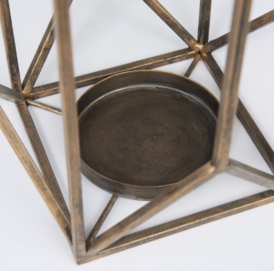 Ivy Cage Candle Lanterns: Candle Holder View