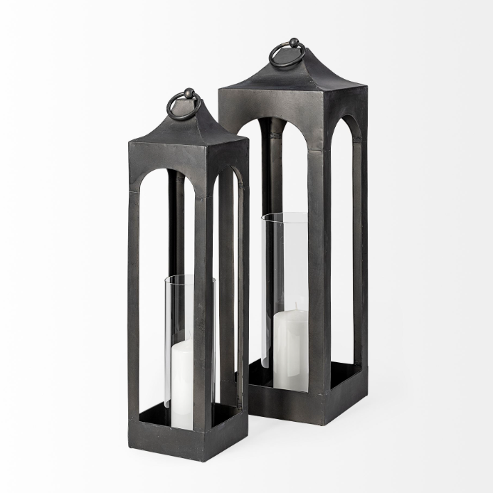 Ina Candle Holder Lanterns: Side Product Different Style View