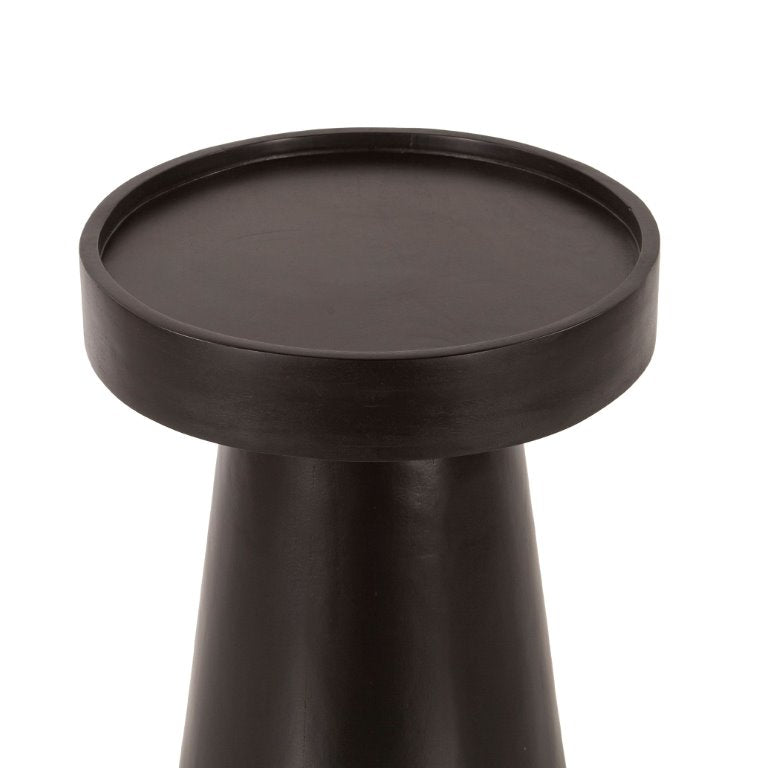 Jaipur Round Accent Table: Tabletop View