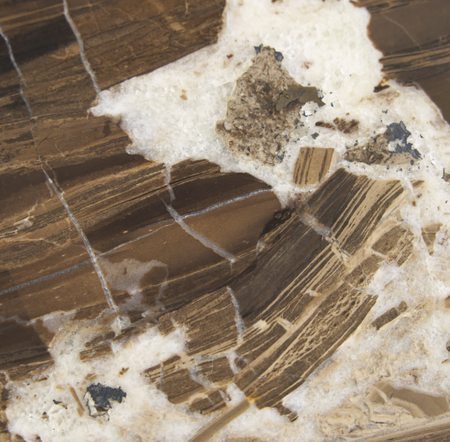 Jovia Round Coffee Table: 2nd Up-Close Marble View