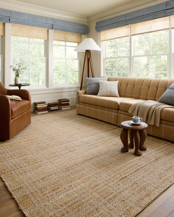 Chris Loves Julia X Loloi Judy Rug in Natural/Cream: Product Style View