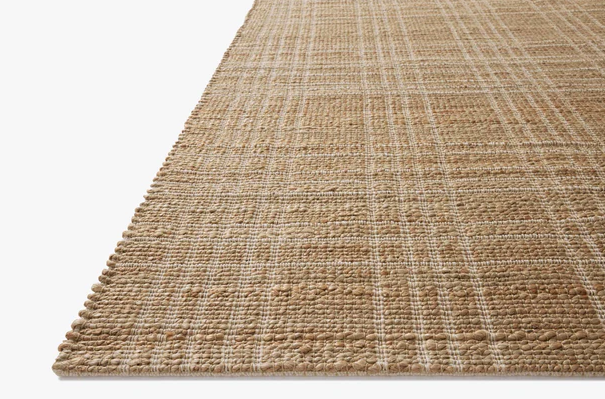 Chris Loves Julia X Loloi Judy Rug in Natural/Cream: Product Pile Height View