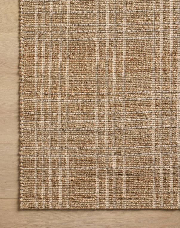 Chris Loves Julia X Loloi Judy Rug in Natural/Cream: Up-Close Product View