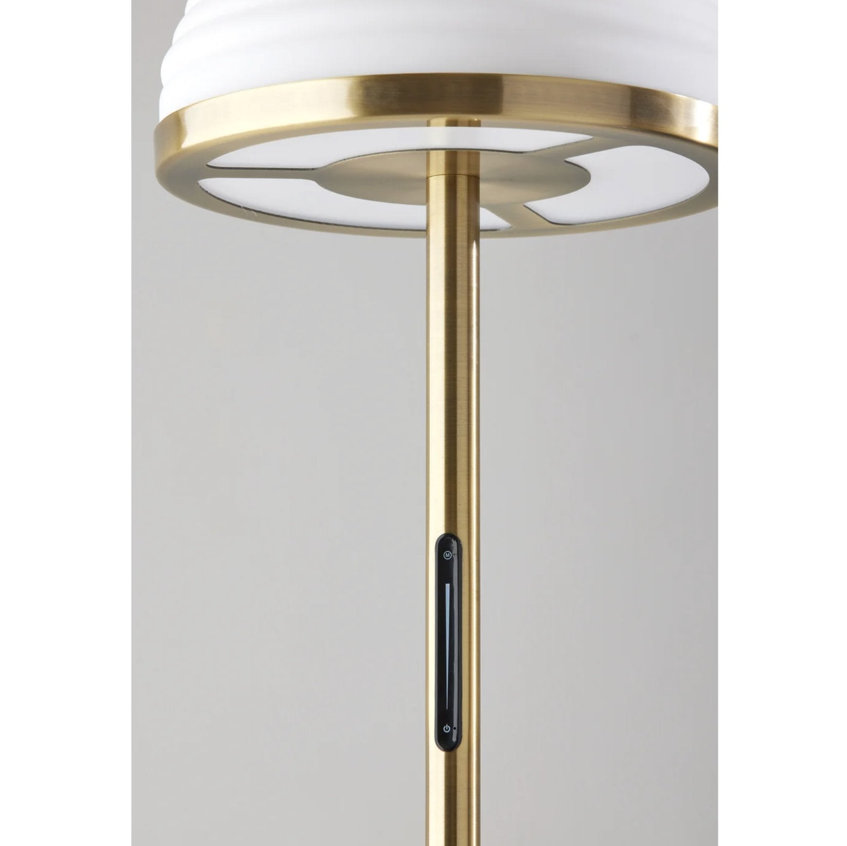 Juliana LED Floor Lamp: Up-Close View of Smart Switch