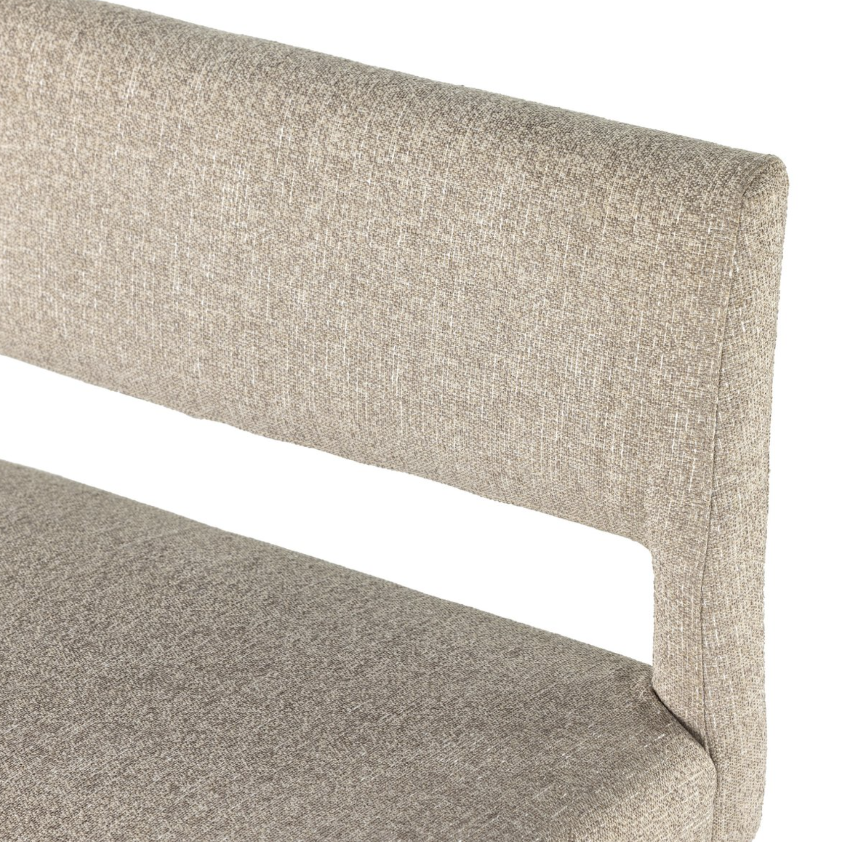 Joseph Dining Bench: Product Backrest View