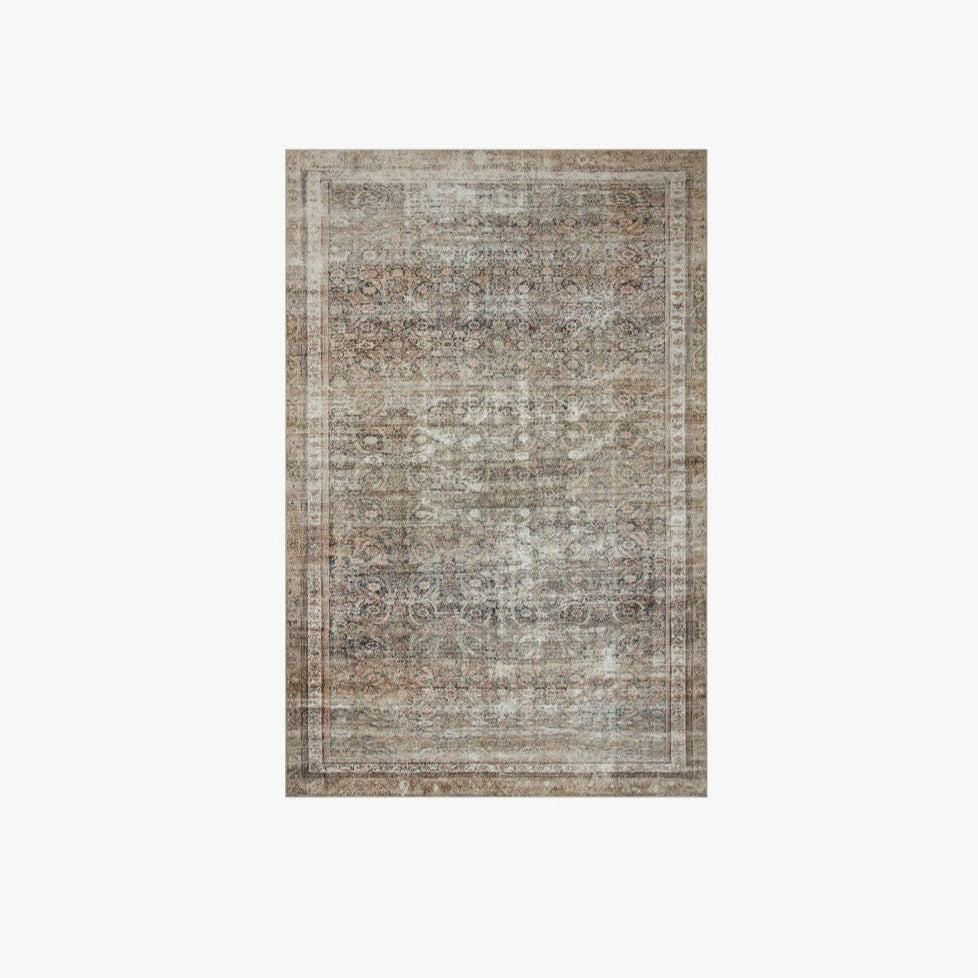 Chris Loves Julia X Loloi Jules Rug in Ink/Terracotta: Available at City Home PDX