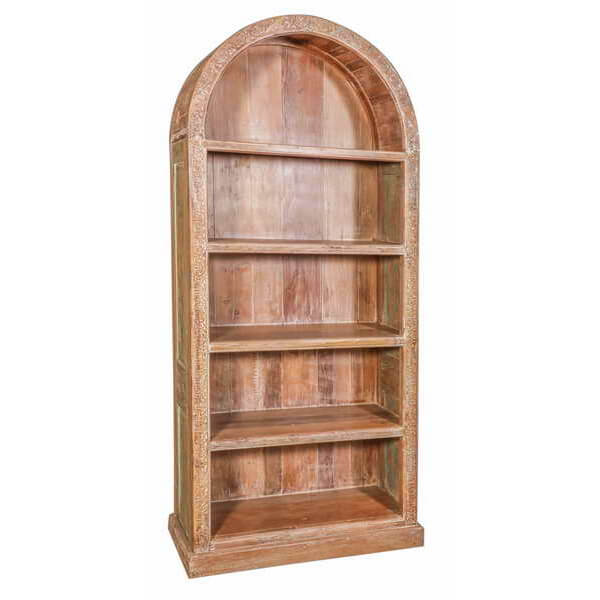 Reclaimed Wood Arch Bookcase - shop unique reclaimed furniture at City Home