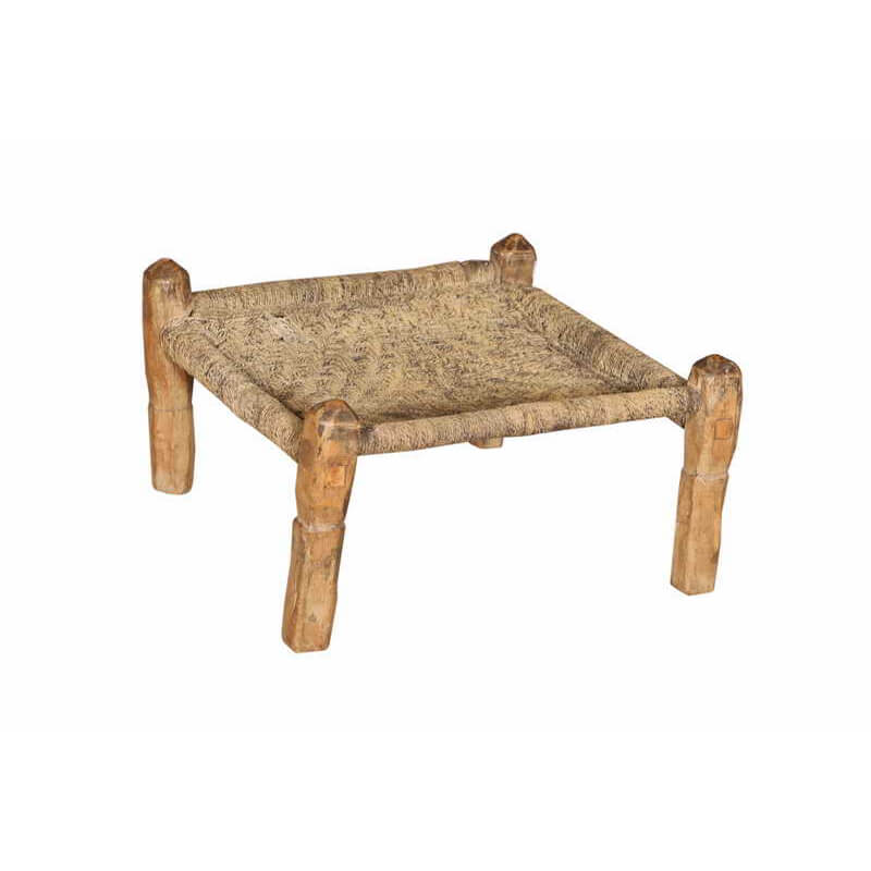 Vintage Wooden Bajot style D - shop unique vintage items at City Home