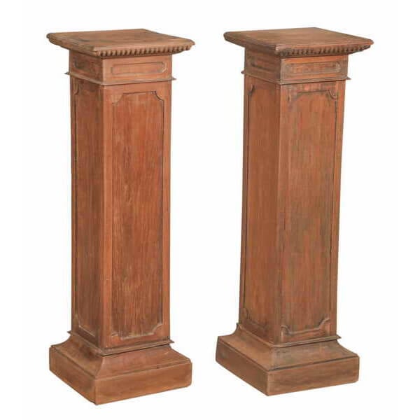 Teak Pillars - shop unique decor items at City Home