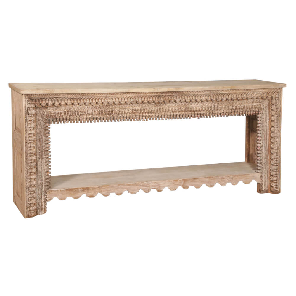 Teak Console Table Style C - shop bohemian furniture at City Home