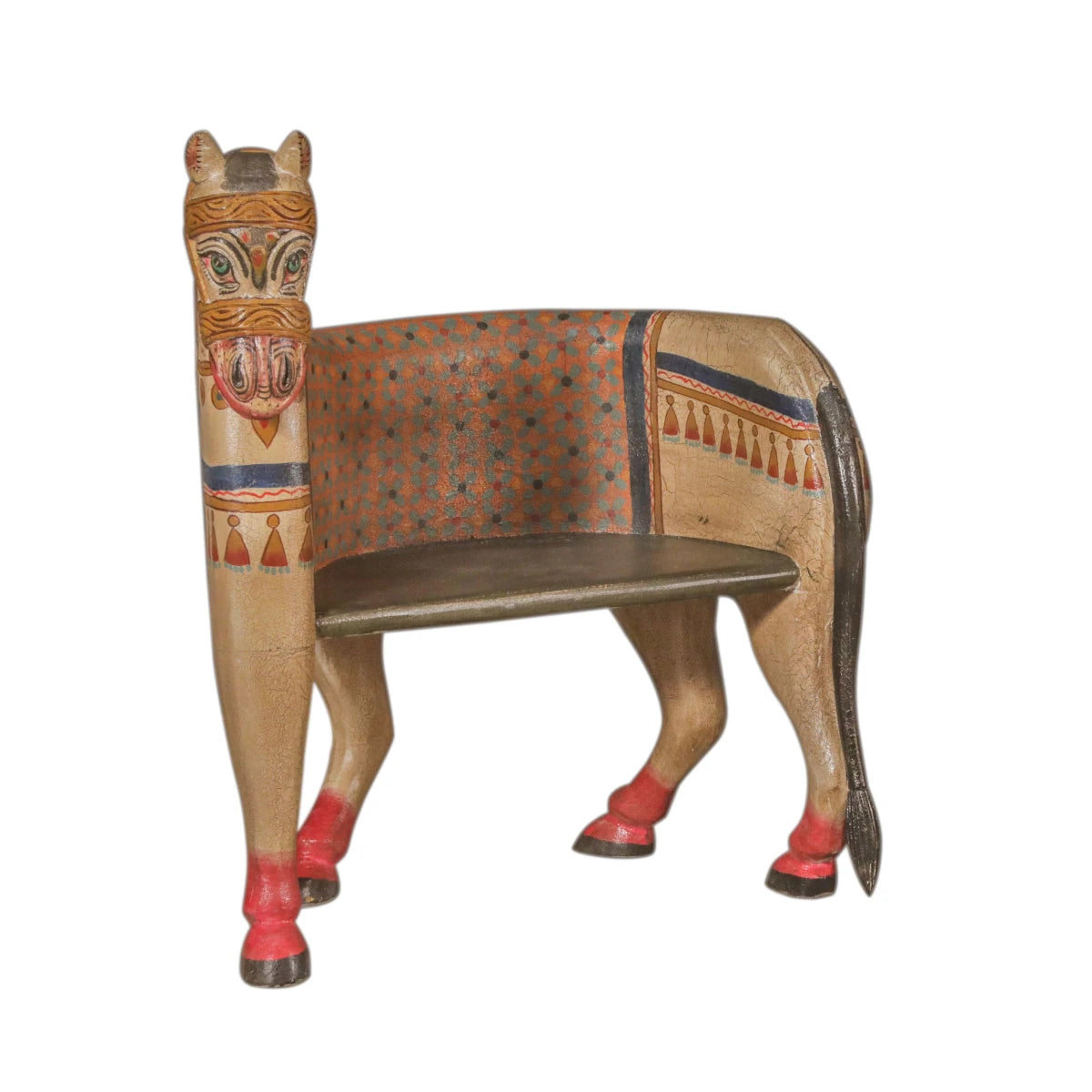 Artisan Crafted Horse Chair - shop unique decor at City Home
