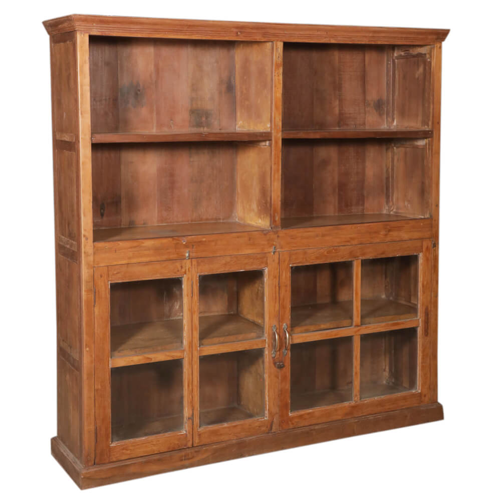 Artisan 2 Door Bookcase - shop one of a kind reclaimed furniture at City Home