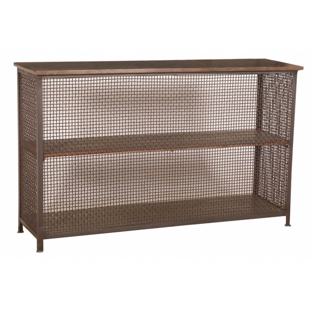 Artisan 2 Shelf Console Table - shop reclaimed furniture at City Home