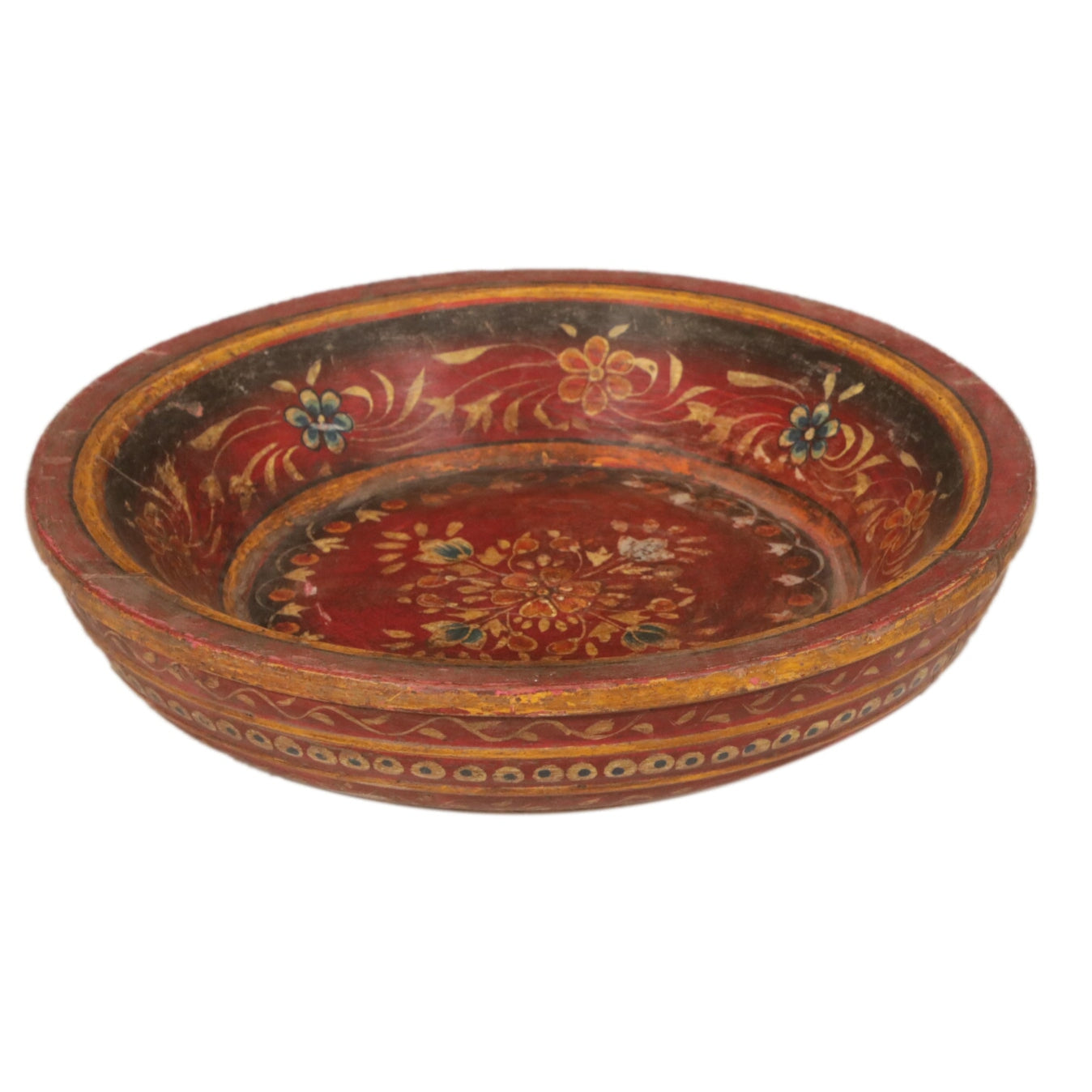 Handcrafted Painted Bowl - shop vintage and imported goods at City Home
