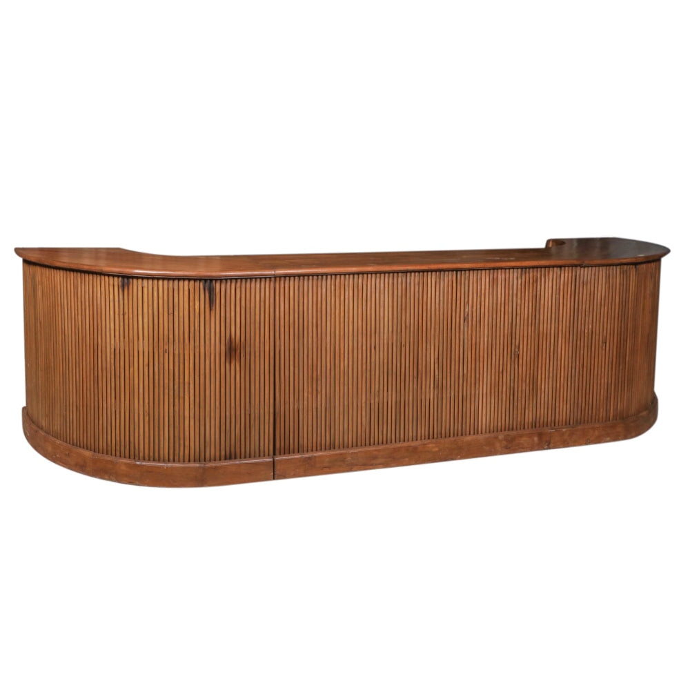 Handcrafted Bar Table with Shelves - shop unique furniture at City Home