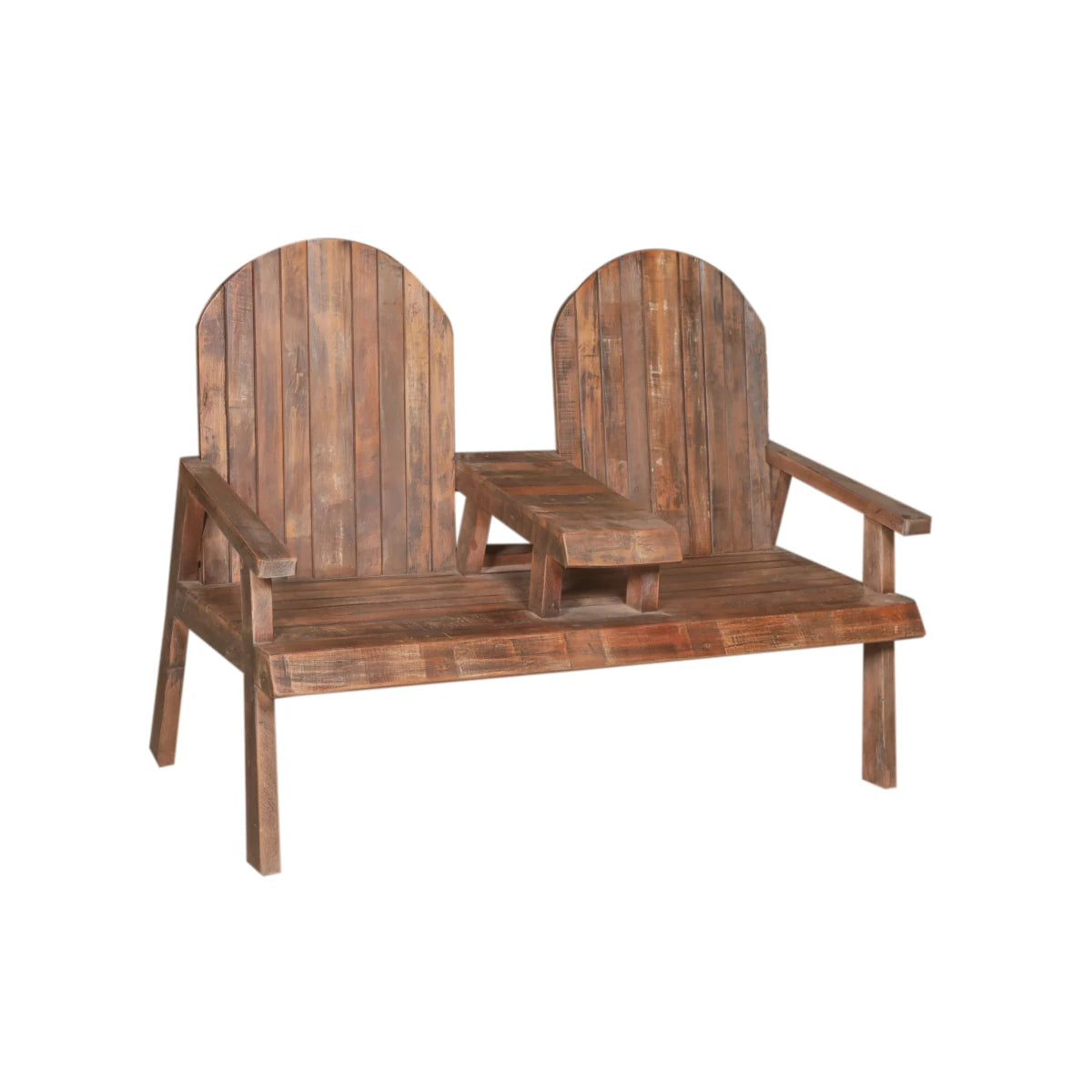 Artisan Crafted Wooden Bench - shop vintage furniture at City Home