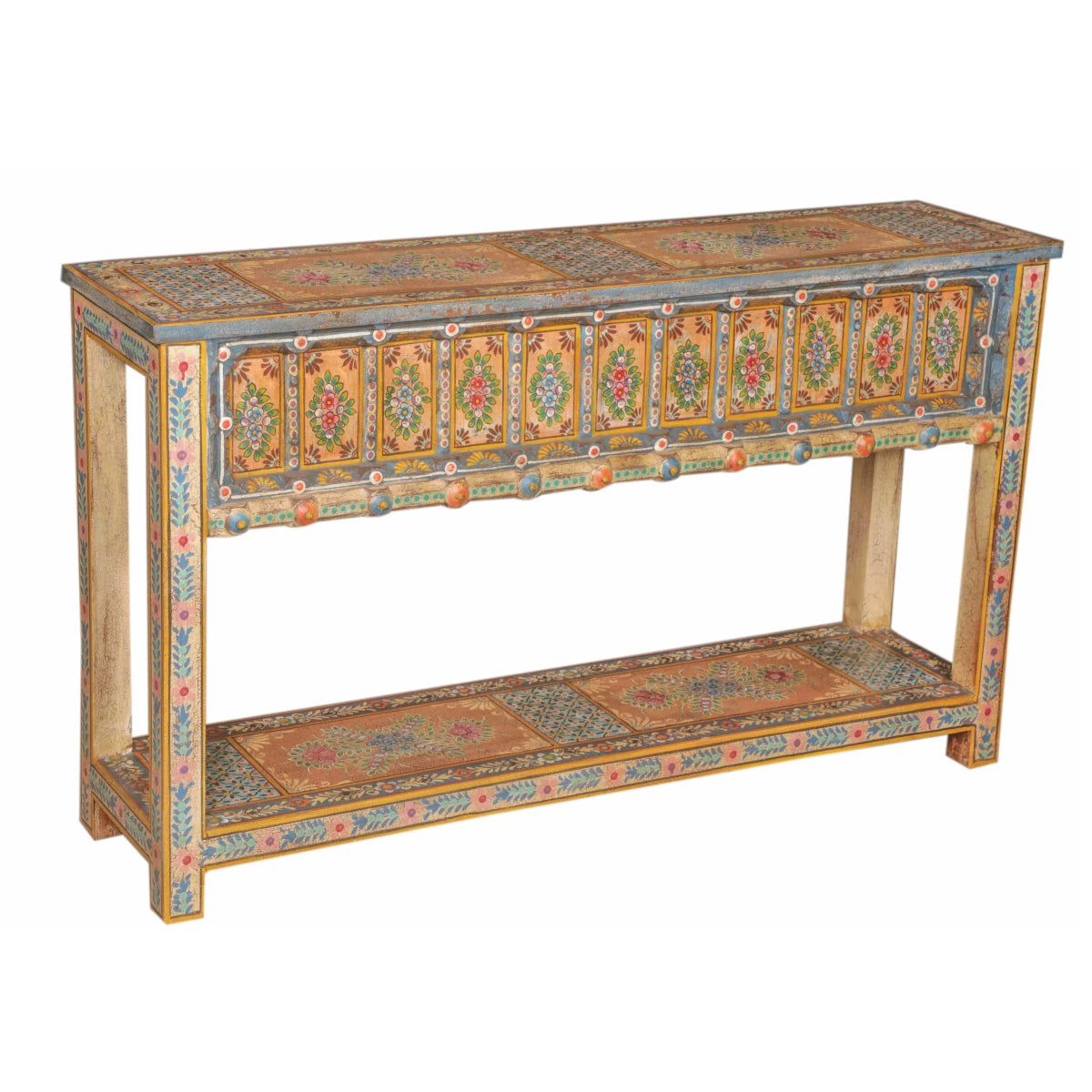 Painted Wooden Console Table-Style B: Available at City Home PDX