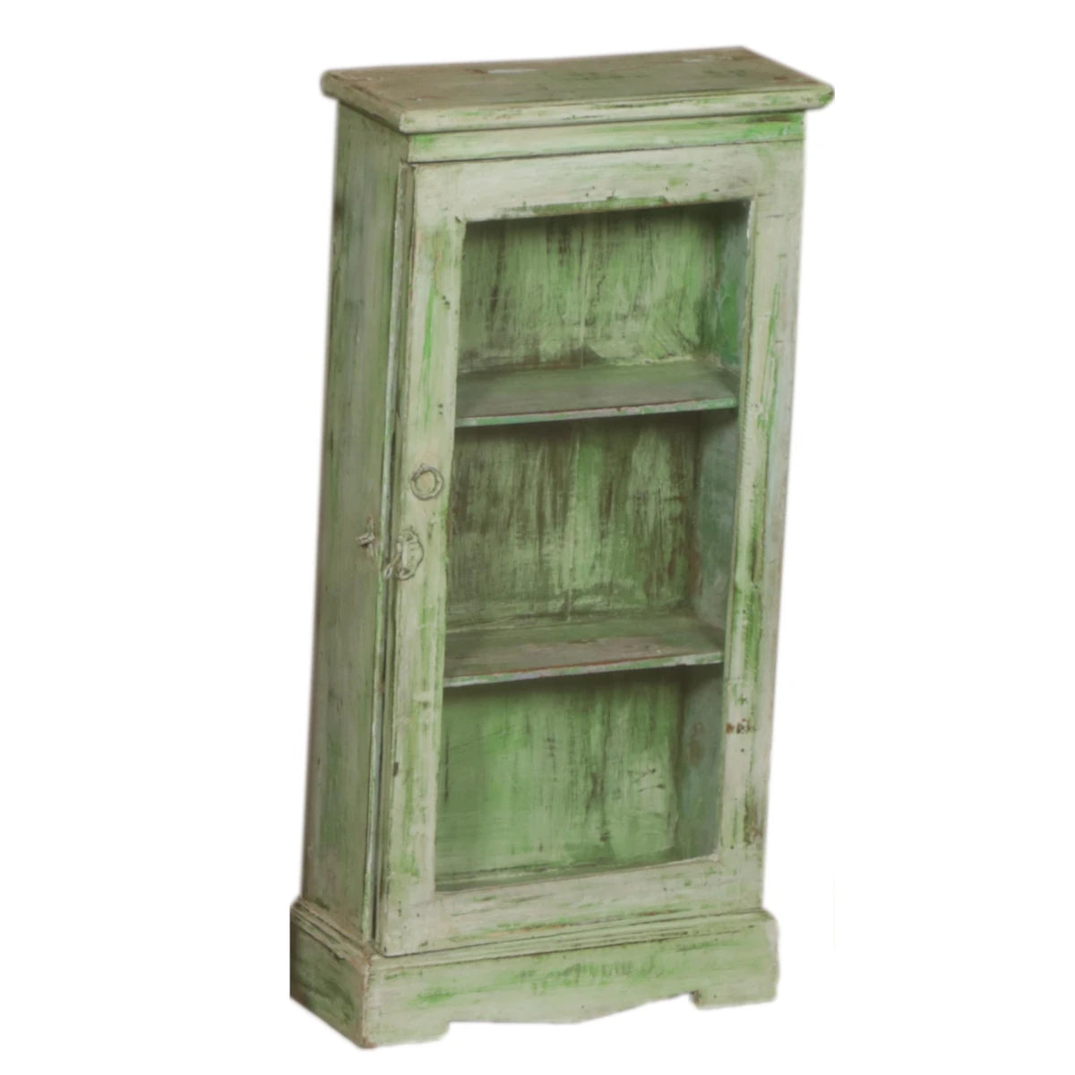 Painted Cabinet with Glass-Style A: Available at City Home PDX