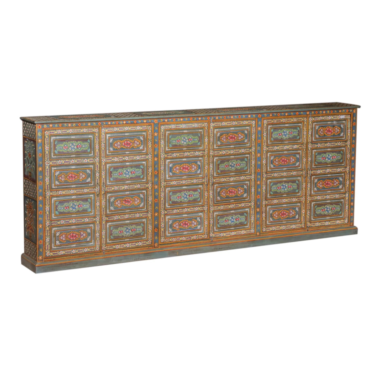 Painted Teak Sideboard: Available at City Home PDX