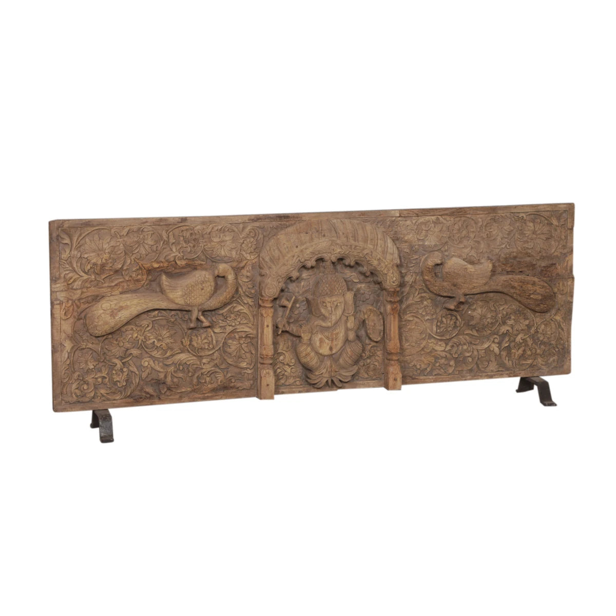 Artisan Crafted Teak Panel: Available at City Home PDX