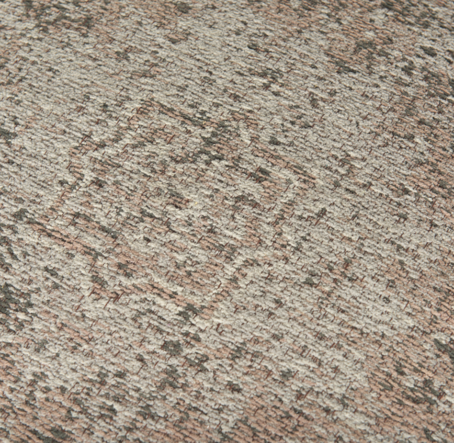 Khloe Pouf: Jaquard Woven Cotton Details