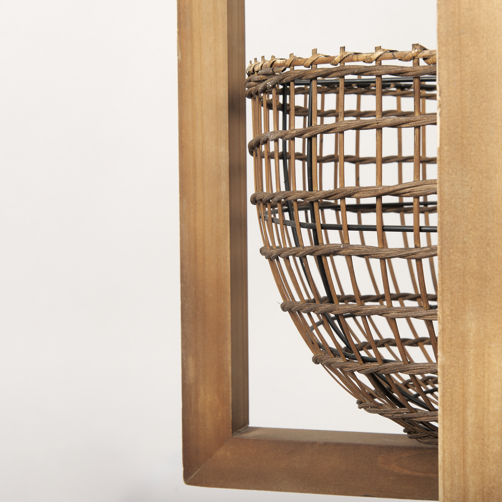Kiley Basket Lantern Pendant Light: Up-Close Product View