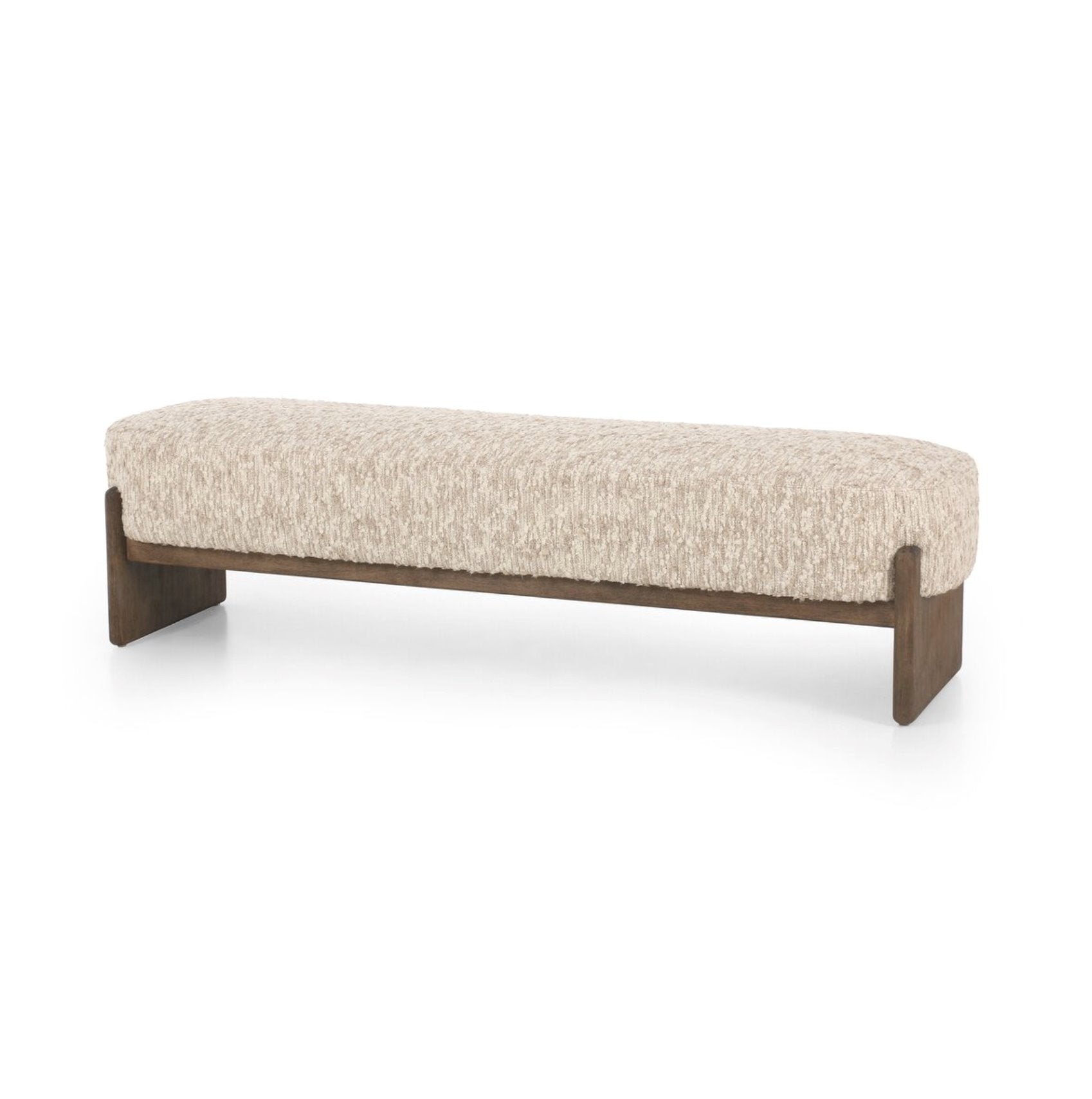 Kirby Accent Bench-Solema Cream: Product View